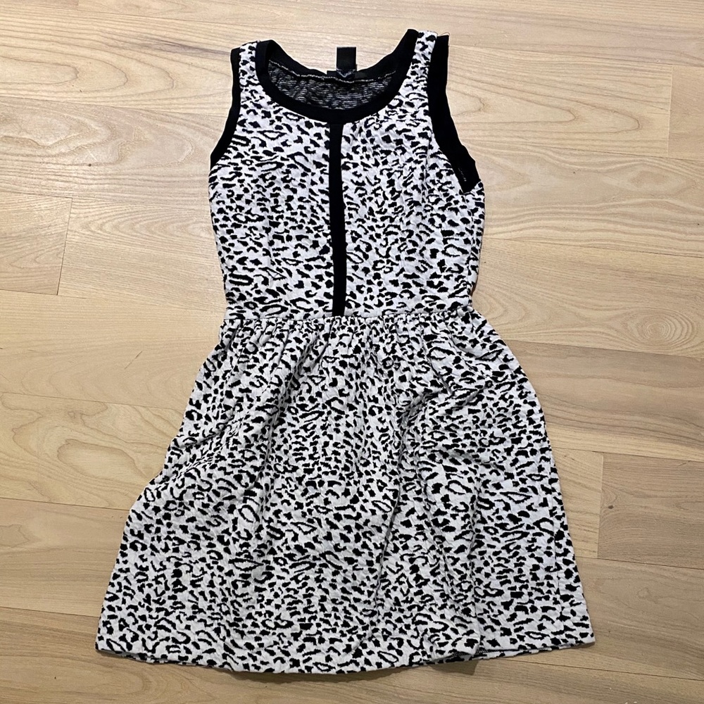 Aqua Bloomingdales Animal Leopard Print Dress - Picture 1 of 6